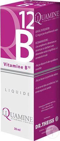 Dr. Theiss Liquamine B12 Flacon Compte-Gouttes 30ml