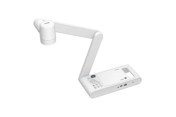 Epson ELPDC30 - Digitalkamera for dokumenter - håndmodel - farve - 13.000.000 pixel - 4K UHD (3840 x 2160) - audio - trådløs - VGA, HDMI - WiFi - USB