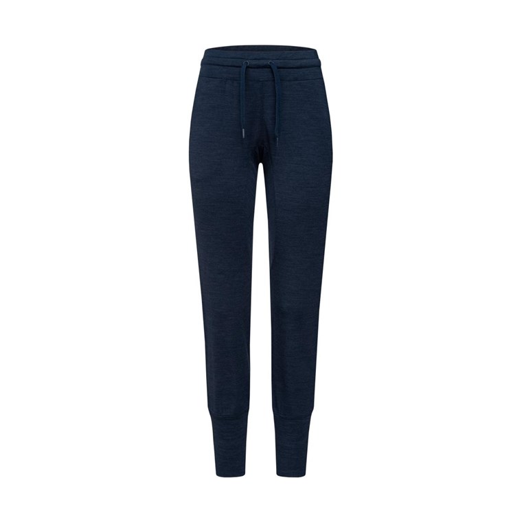 Super.natural Essential Cuffed Pants Women Blue Iris Melange
