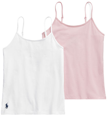 Polo Ralph Lauren Undertr?jer - 2 pak - Carmel Pink/Hvid