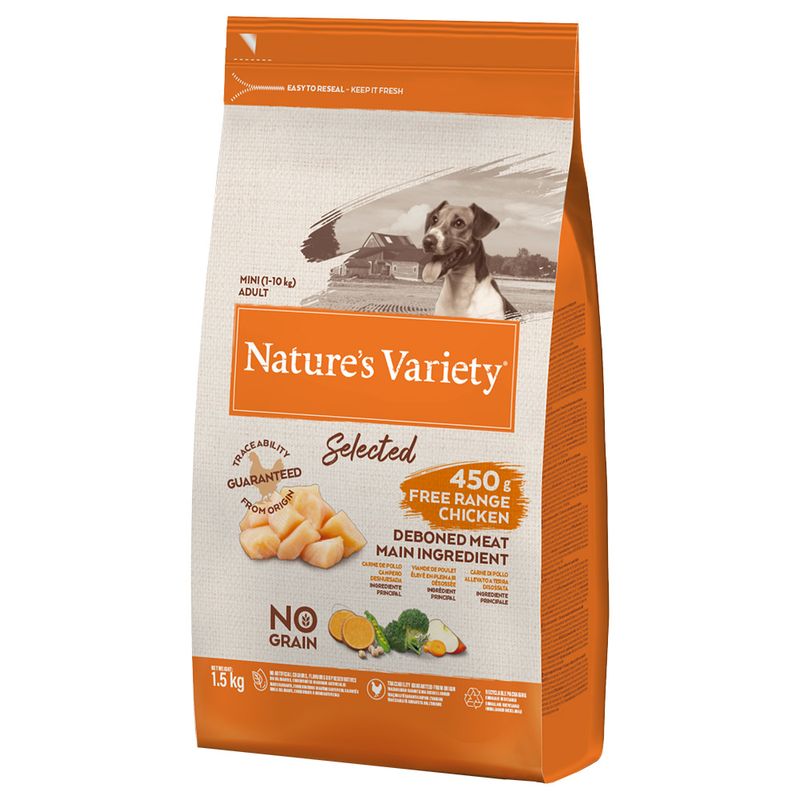 Nature's Variety Selected Mini Adult poulet élevé en plein air