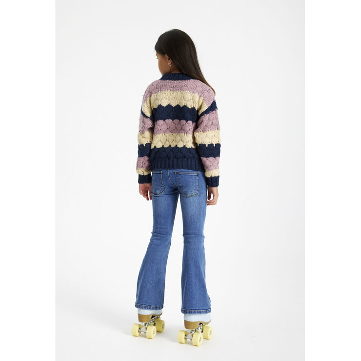The New TNLizzy Knit Pullover Navy blazer