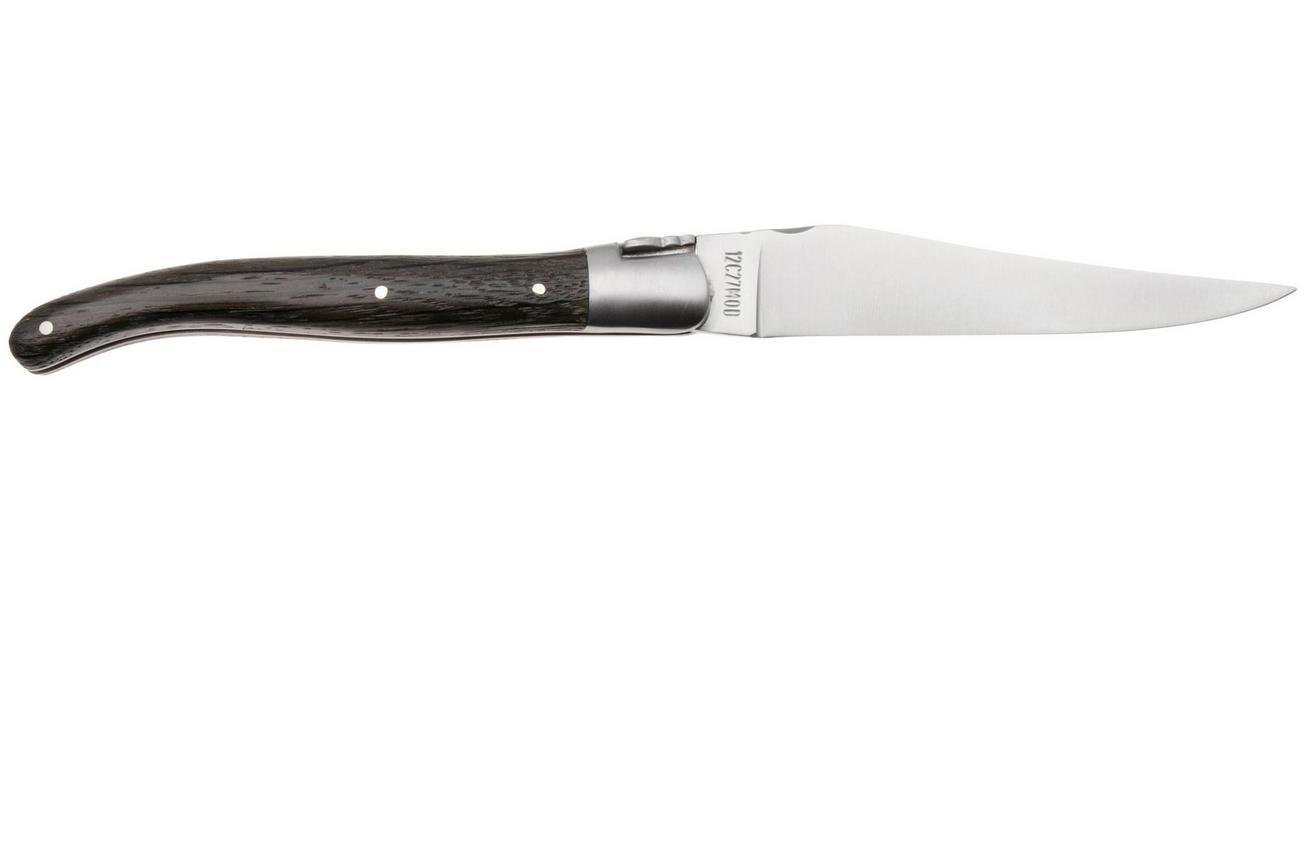 Laguiole en Aubrac Bogwood, Matt Bolster, zakmes, 12 cm