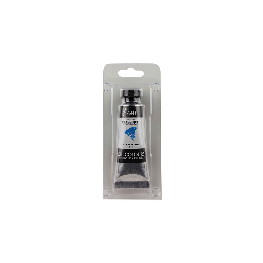 Peinture à l'huile bleu azur 45ml