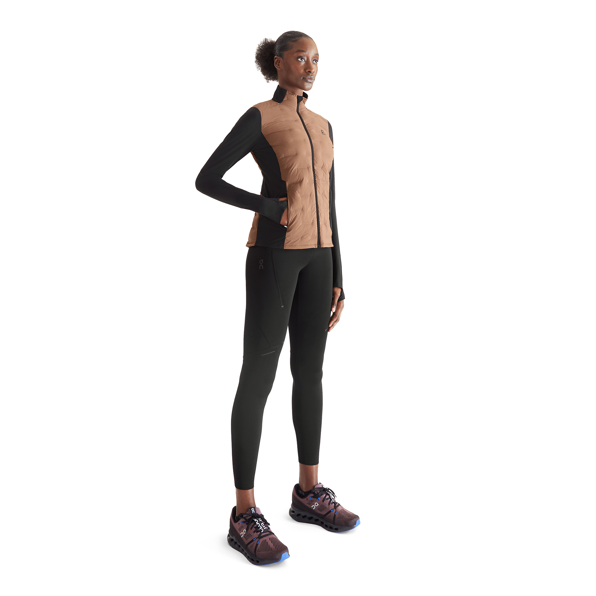 Climate Jacket Dame Cocoa/Black