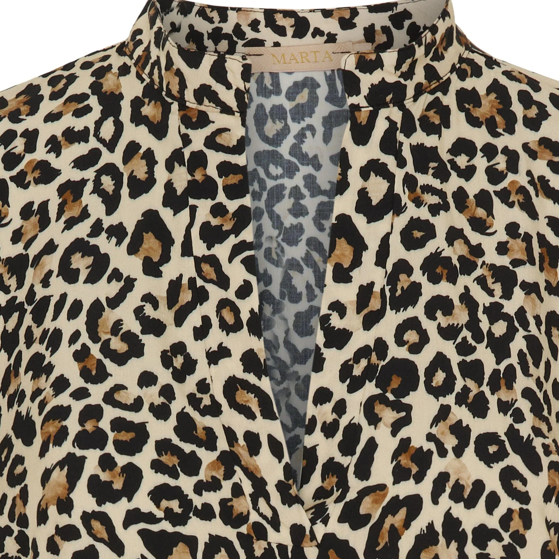 Marta Du Chateau Mdccindy Dress beige leo