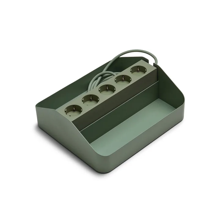 Pedestal - Power Tray, 15,5 x 27,5 cm, pearl
