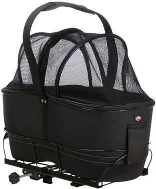 Trixie Hondenfietstas - Zwart - Tot 8 kg - Voor Fietstochten