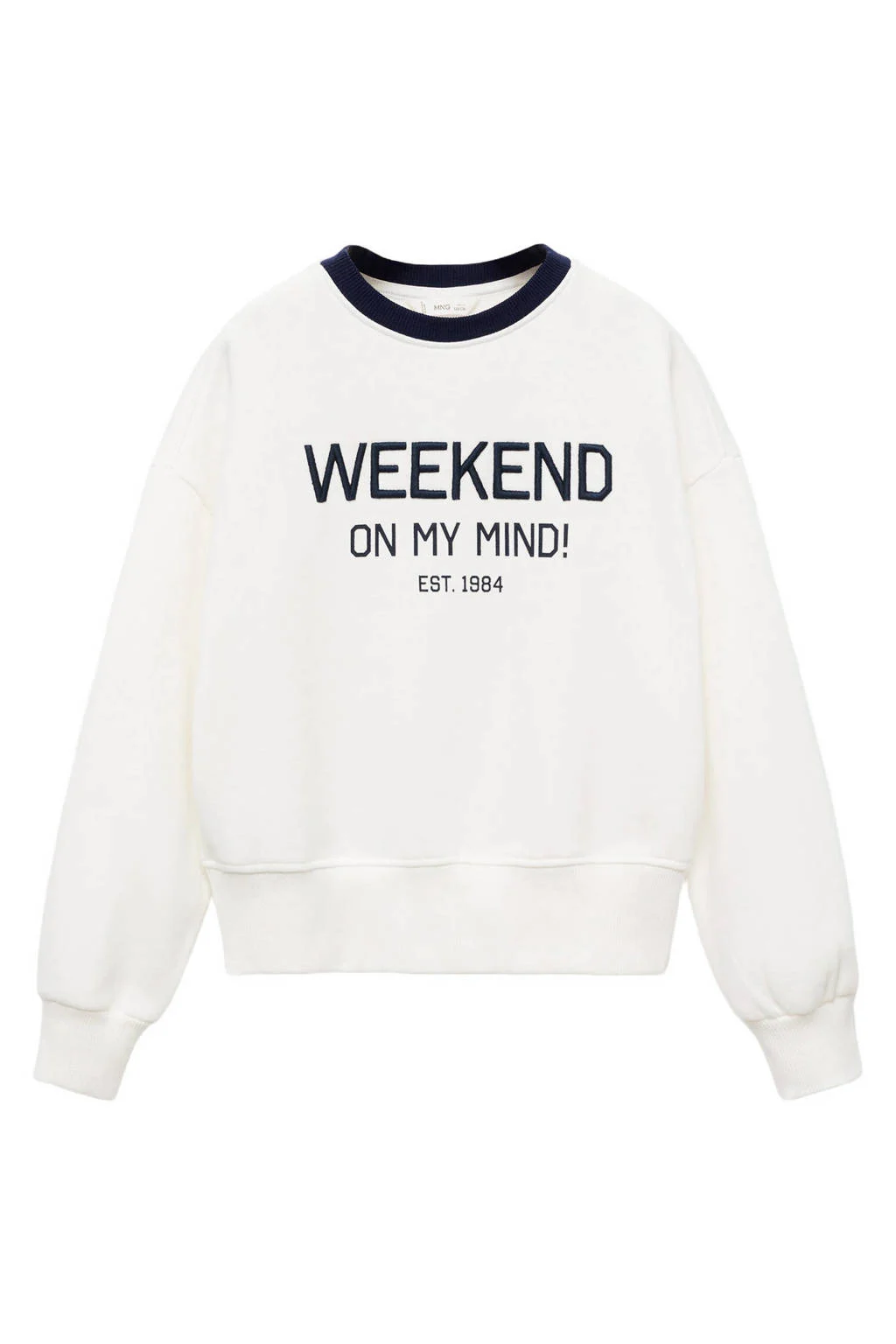 Mango Kids sweater wit