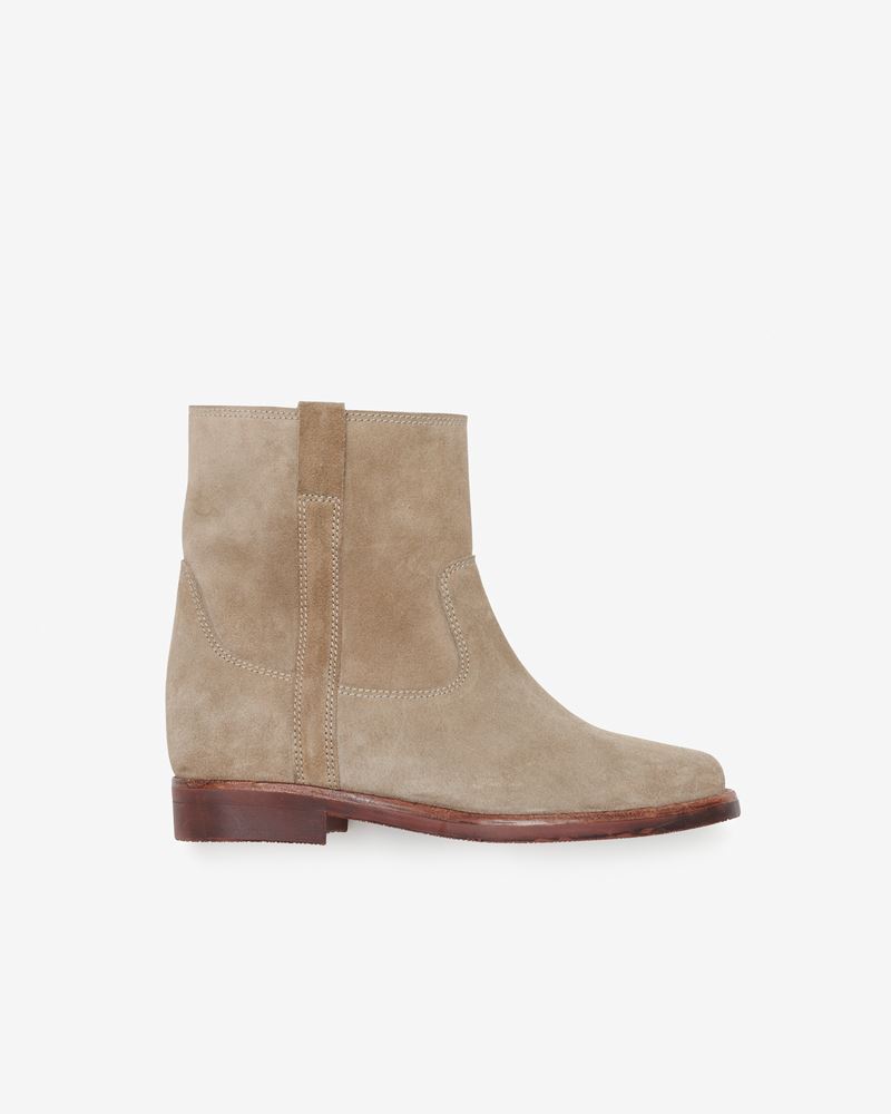 SUSEE BOTTINES EN CUIR VELOURS
