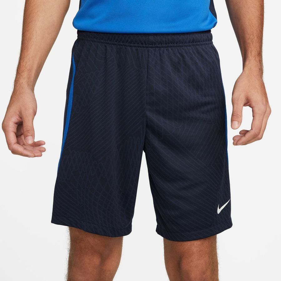 Nike Short d'Entraînement Dri-FIT Strike - Bleu Foncé/Bleu/Blanc