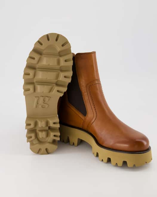 Paul Green Stiefelette Chelsea Boots in Braun