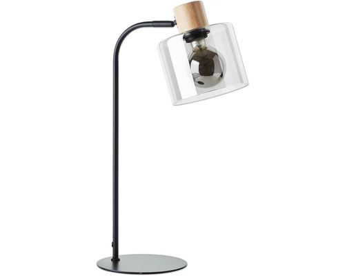 Tafellamp, 1-lichts, HxB 50x18 cm, Weald zwart