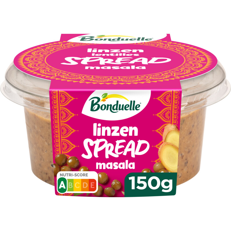 Bonduelle Linzen spread masala
