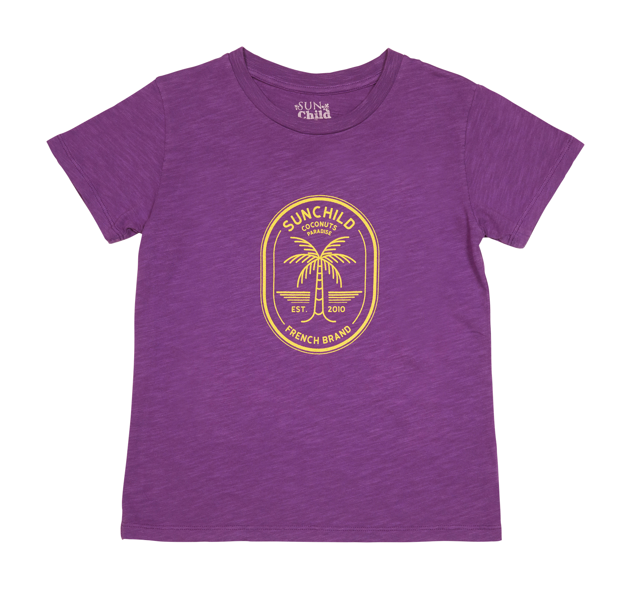 COCONUT - Tee-shirt en coton | Violet