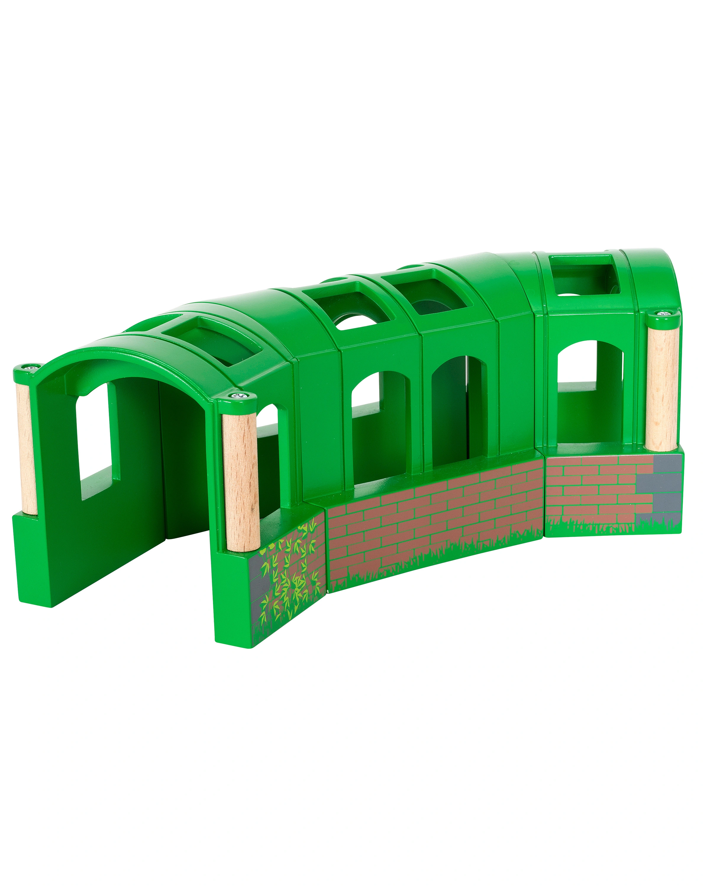 Bahn-Zubehör FLEXIBLER TUNNEL 3-teilig in bunt