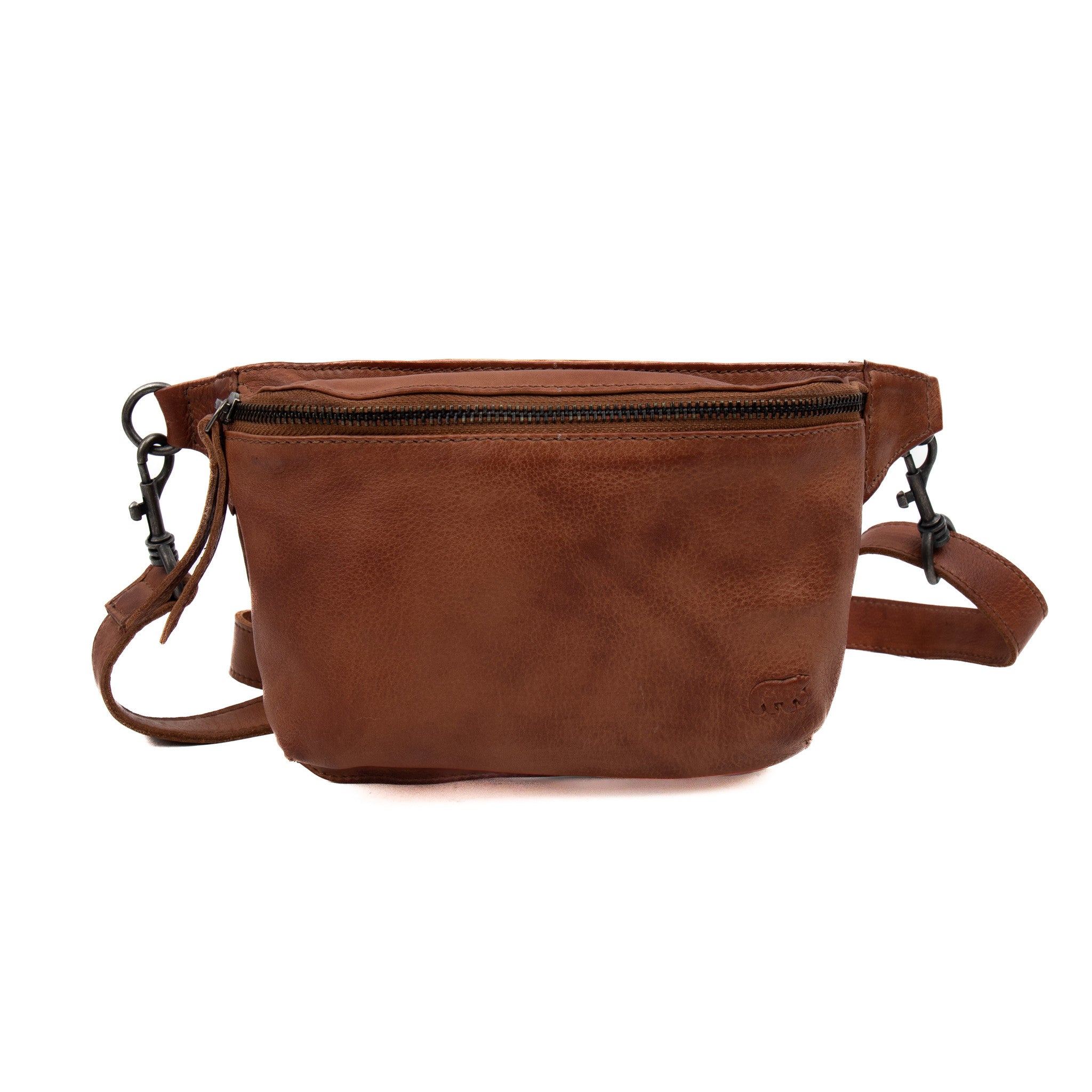Crossbody tas 'Stef' cognac Cognac