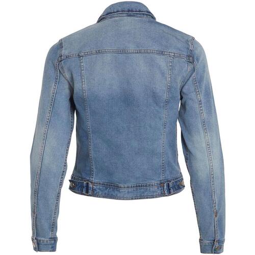 Vila - VISHOW NEW L/S DENIM JACKET Azul