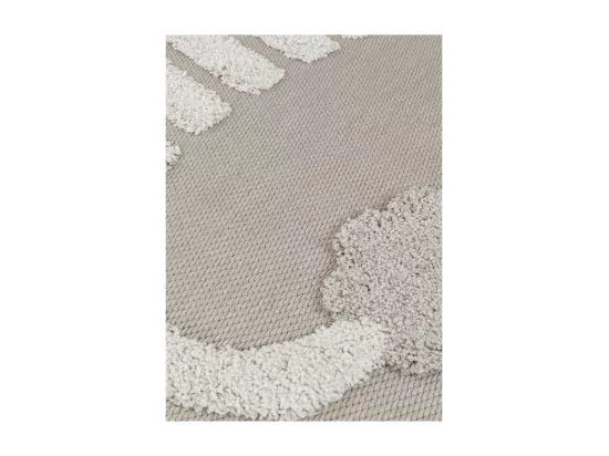 Tapis enfant lune beige - LUNA Enfants 10 Taupe 160*160