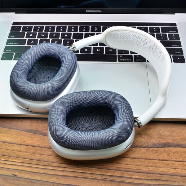 INF Øreputer for Apple AirPods Max - 2-pakning Sort