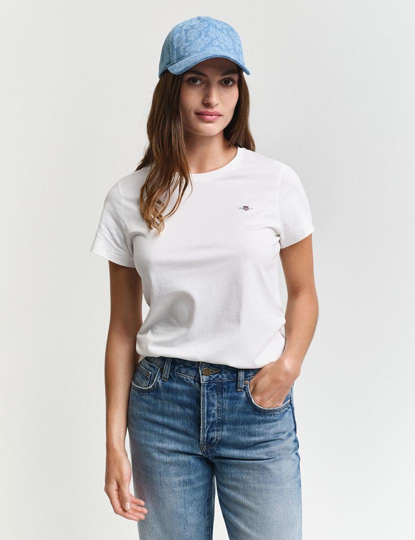 Original Shield White T-Shirt