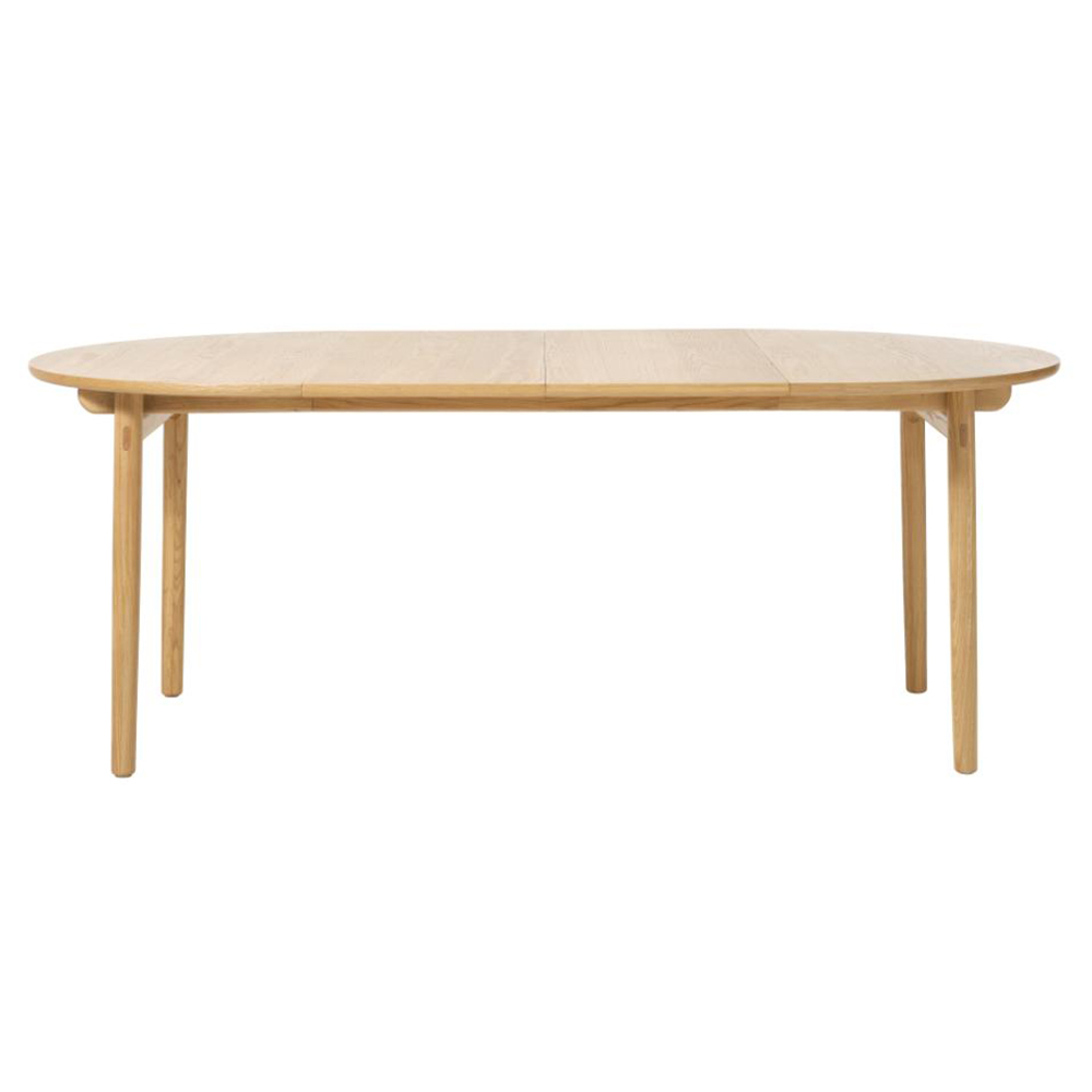 Verlengstuk eettafel Kjeld rond Naturel