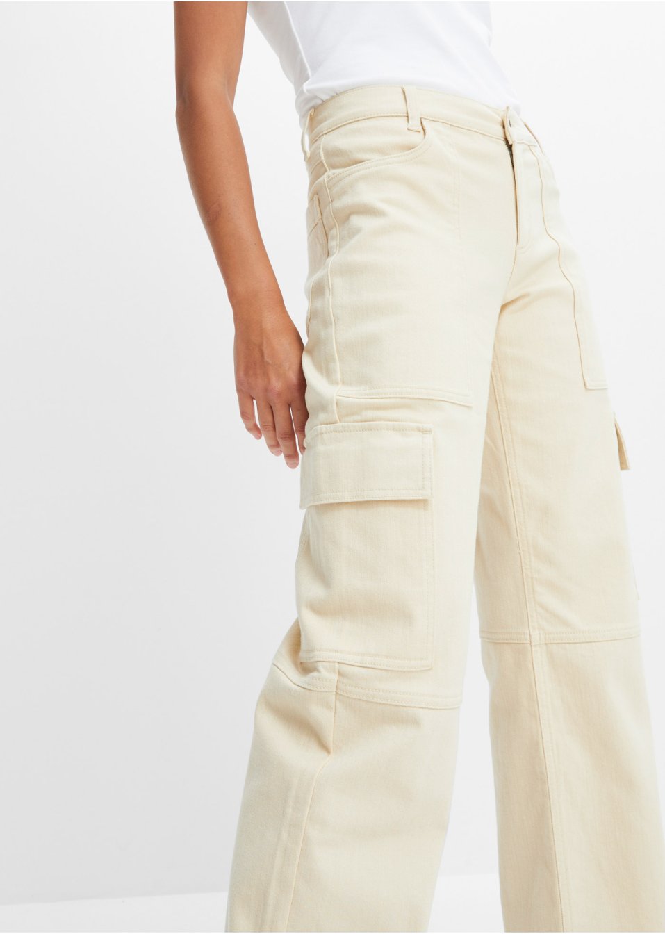 Pantalon cargo rallongé