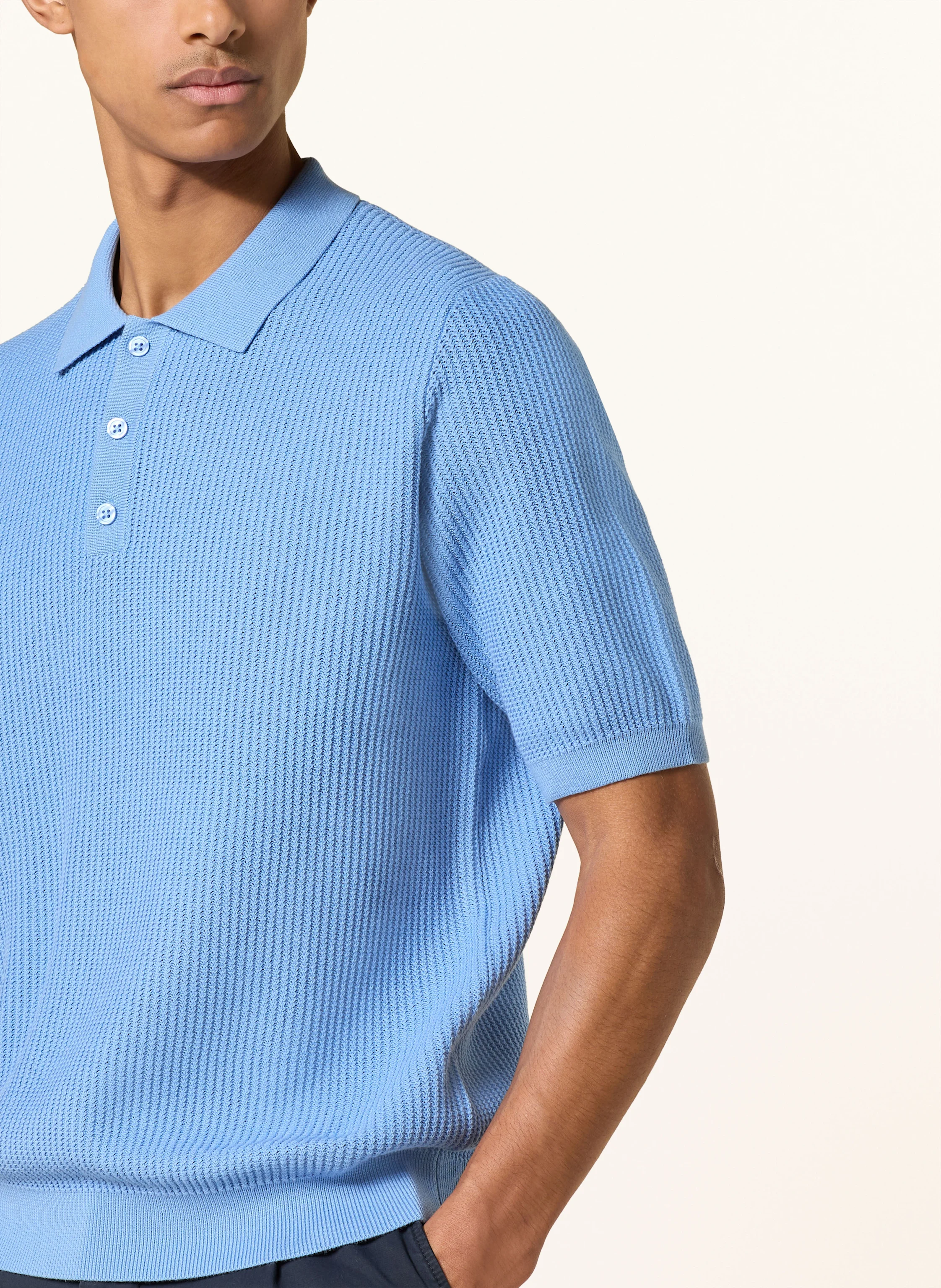 PAUL Strick-Poloshirt