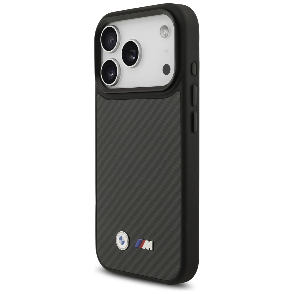 iPhone 17 Pro MagSafe Hardcase Hülle Kevlar Matt (BMHMP17L24CFMMK) - Schwarz