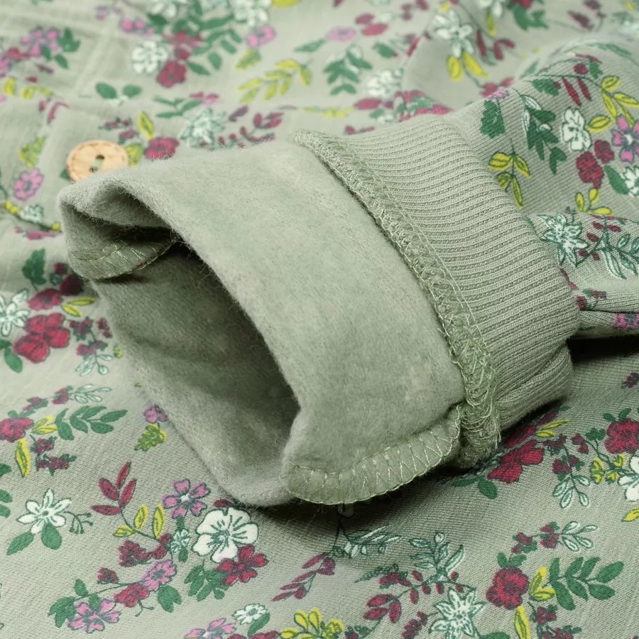 Staccato Sweathose olive gemustert