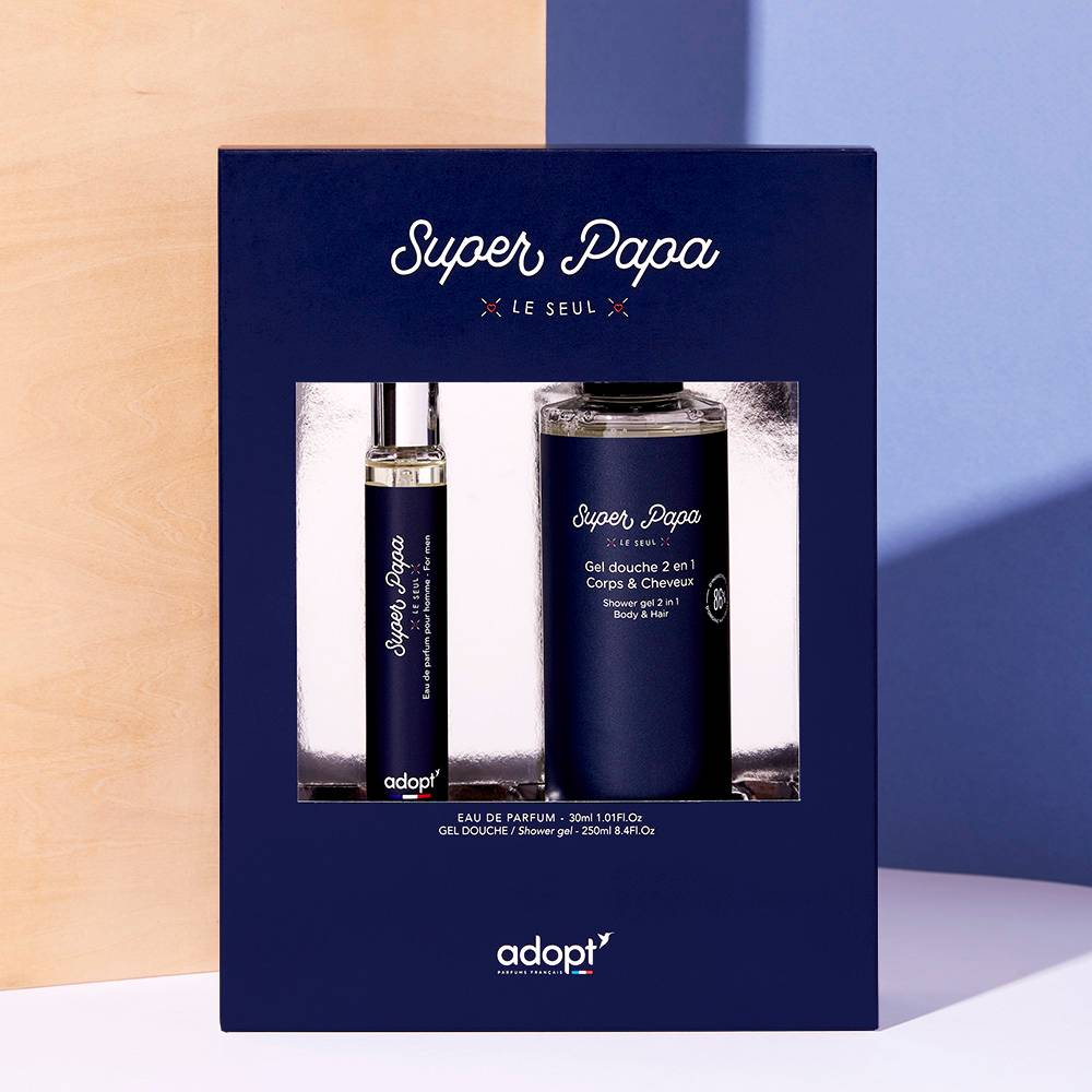 Super Papa - Coffret 30ml + gel douche