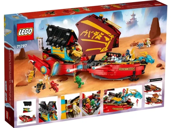 LEGO Ninjago 71797 Skæbnebåden – kapløb med tiden