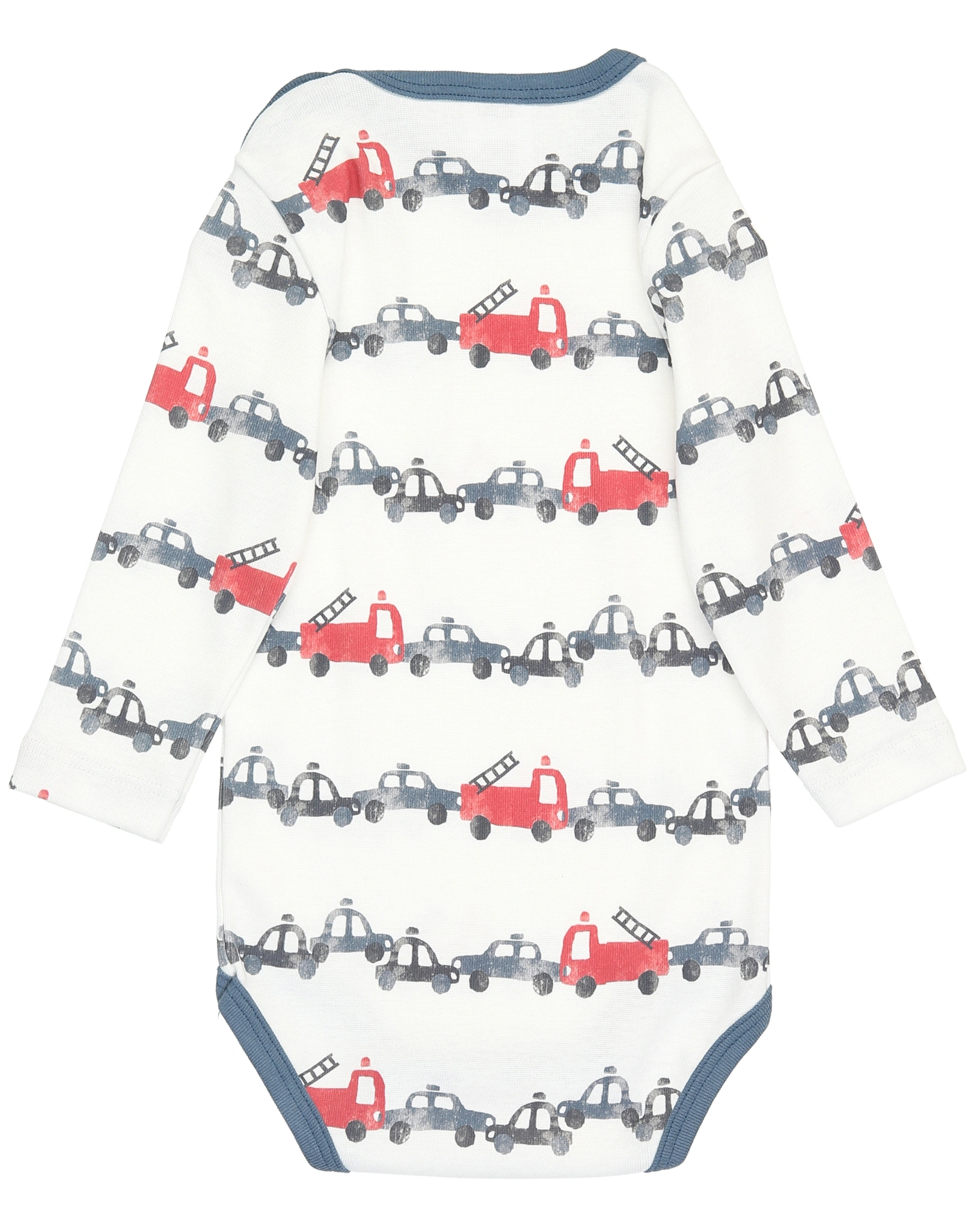 Langarmbody FIRETRUCK 2er-Pack in white pepple