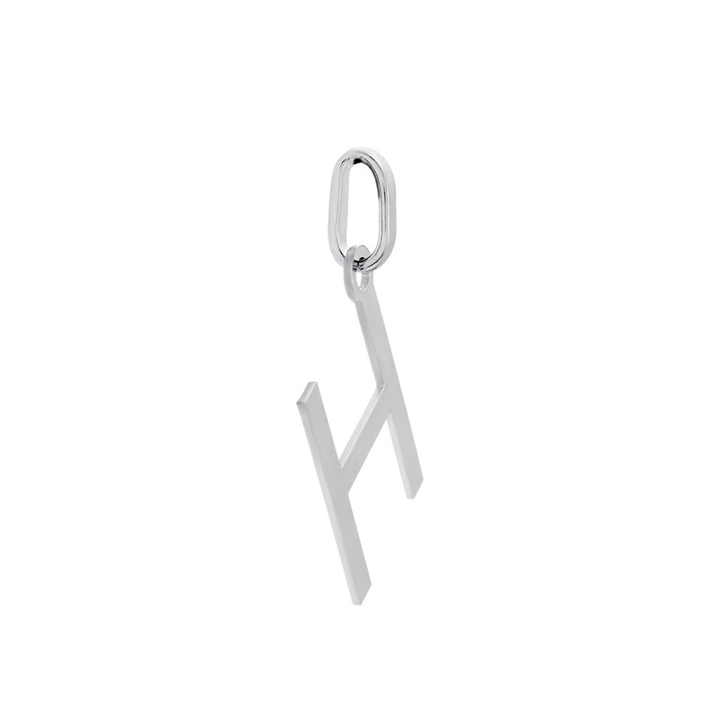 Pendentif Ionia Lettre Or Blanc