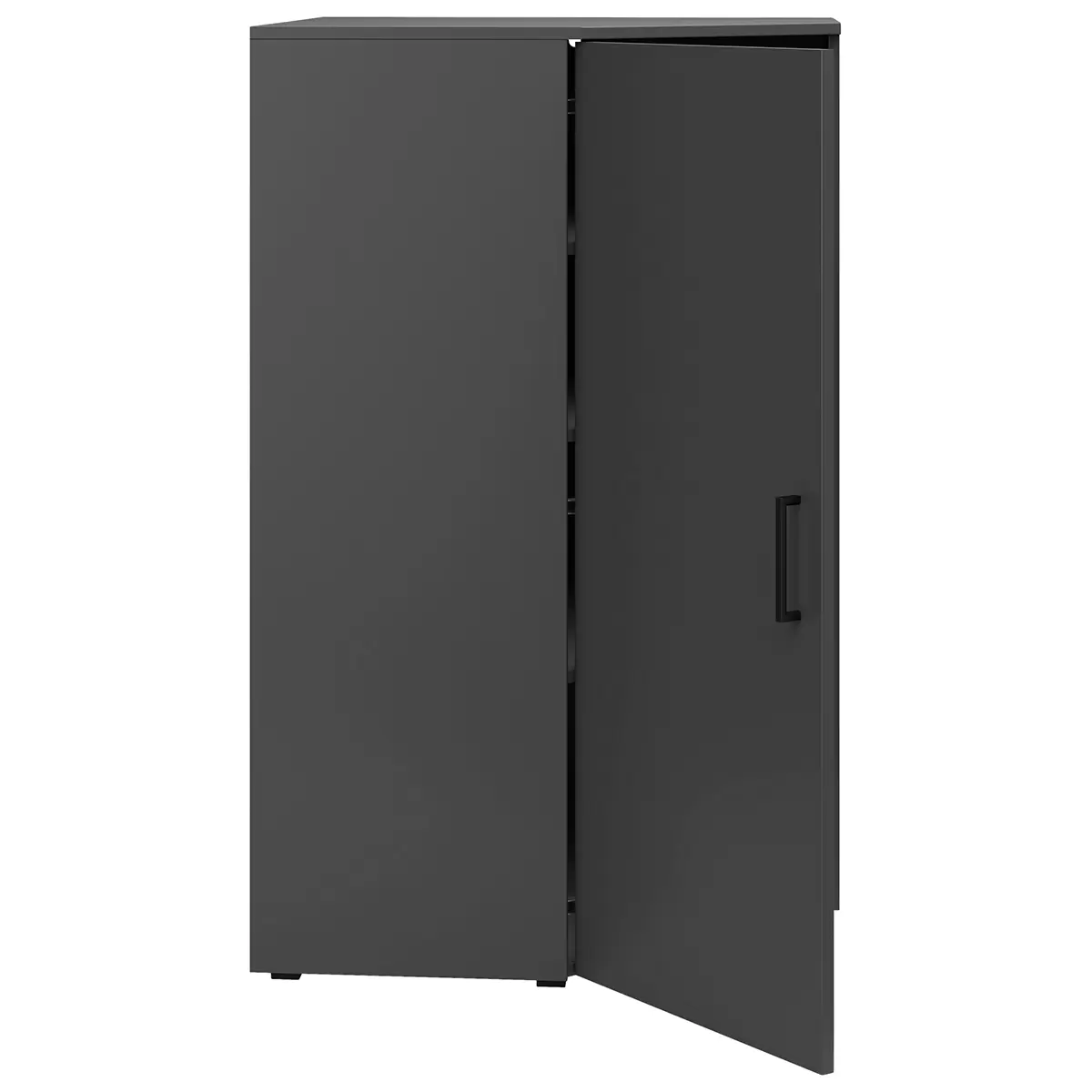 Eckschrank 1T Cabinet Anthrazit