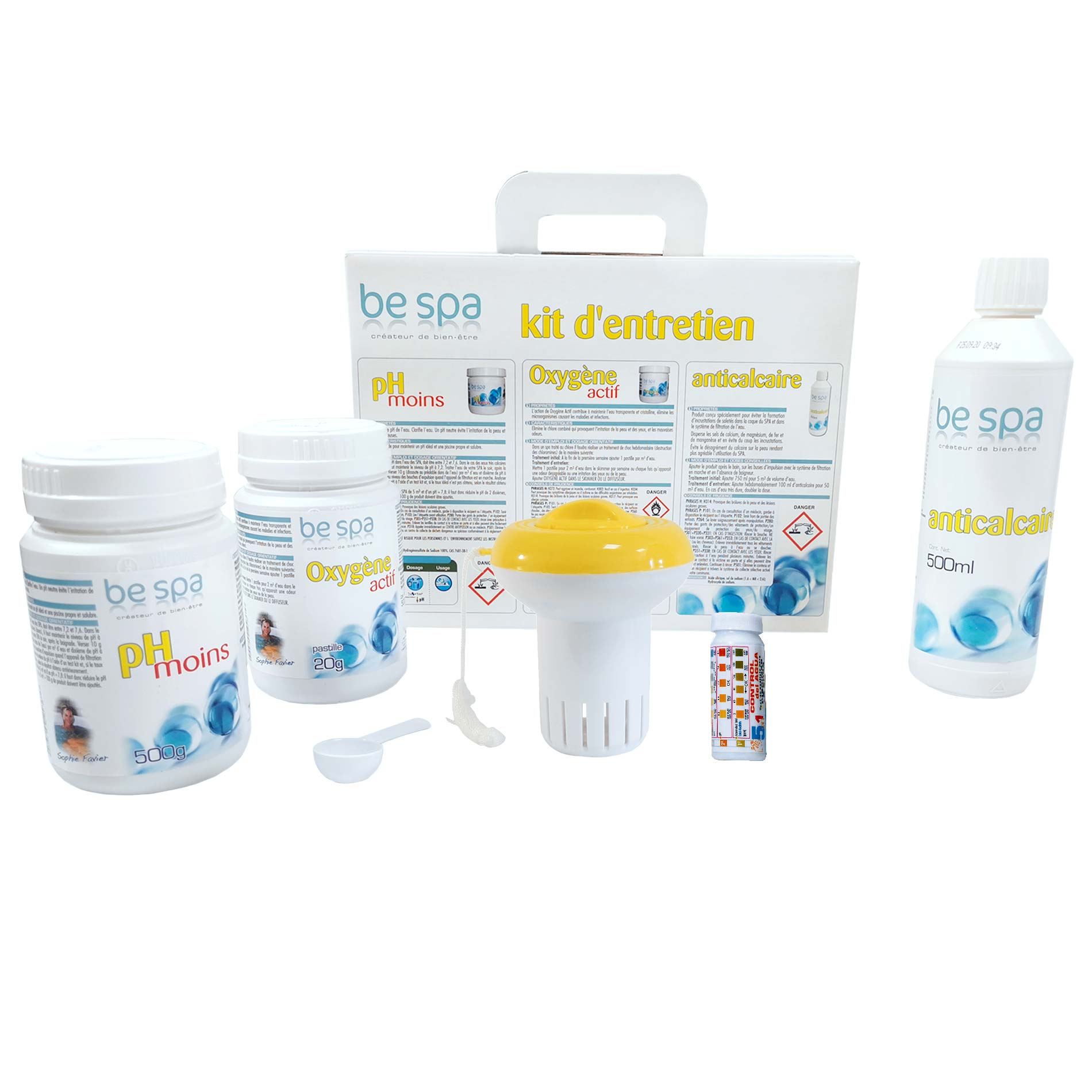 Kit d'entretien complet spa gonflable oxygène actif