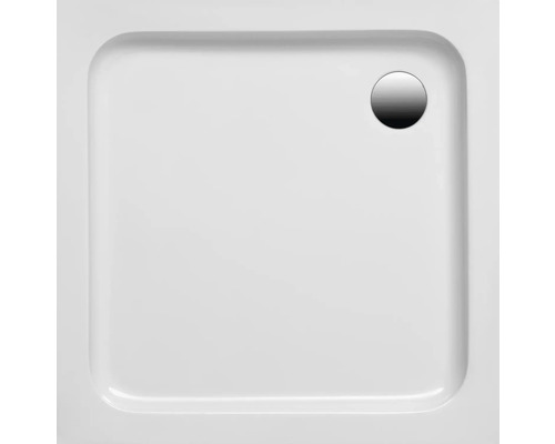 OTTOFOND Imola douchebak 80 x 80 x 6 cm wit glanzend glad 940401