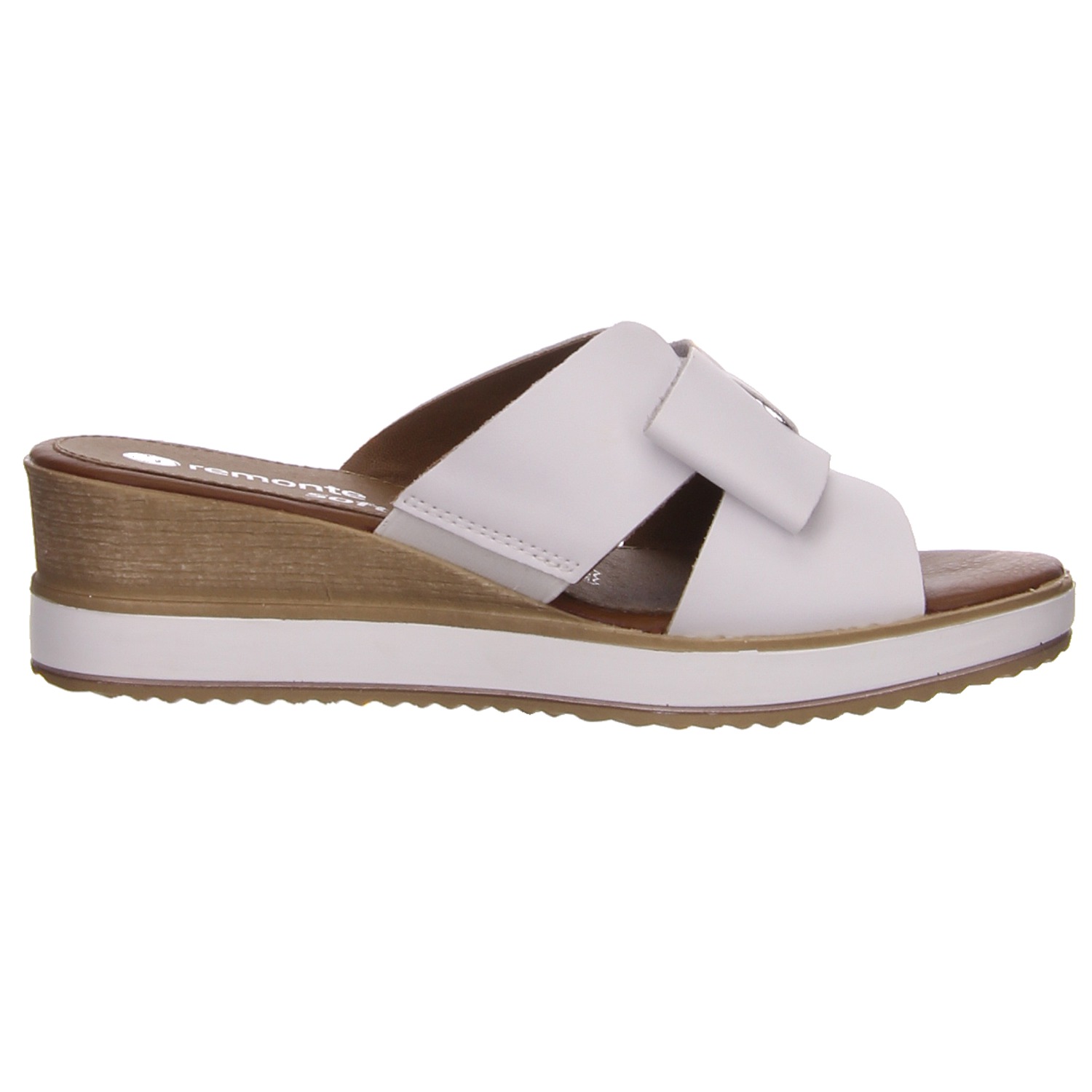 Remonte Pantolette weiß weiss/weiss kombi