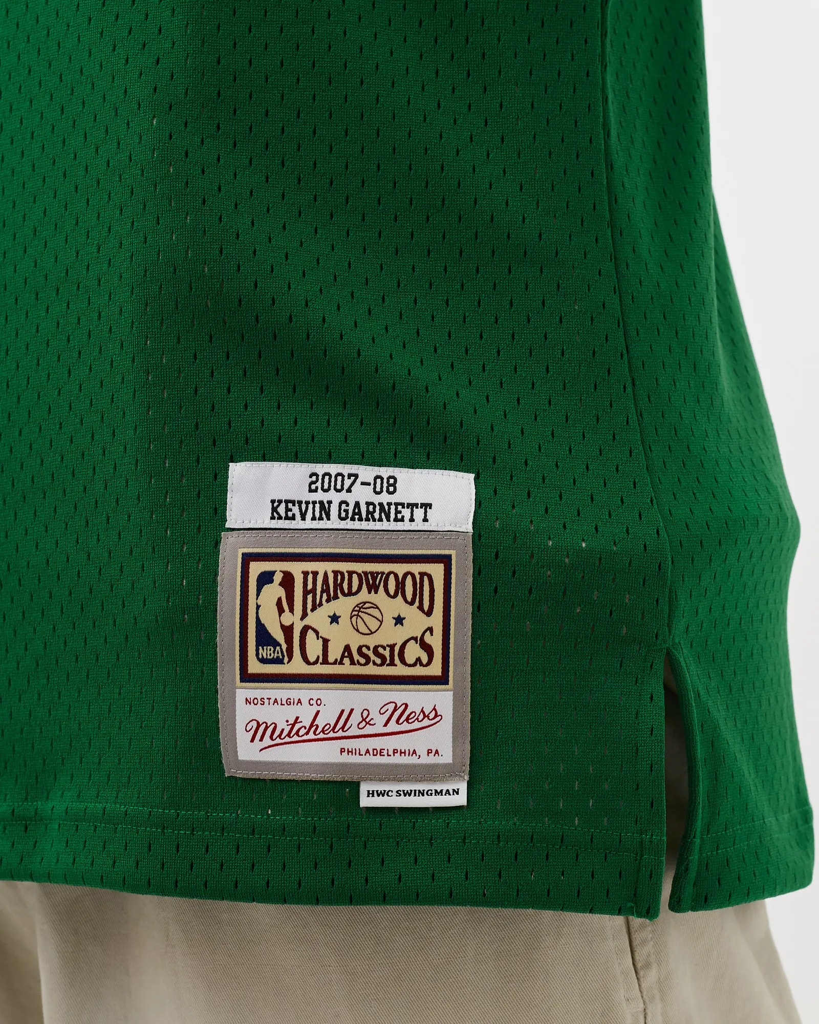 Mitchell & Ness NBA SWINGMAN JERSEY BOSTON CELTICS ROAD 2007-08 KEVIN GARNETT #5