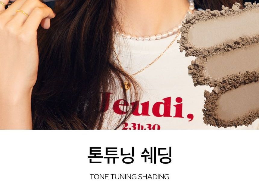 HOLIKA HOLIKA - Tone Tuning Shading Brush Set - 2 kleuren