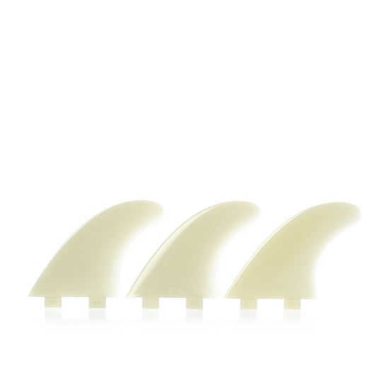 FCS M7 Natural Glass Flex Fin Thruster fin set - Large