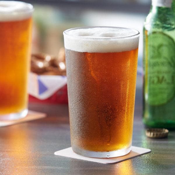 Unie - Verre à bière transparent 56 cl (à l'unité)