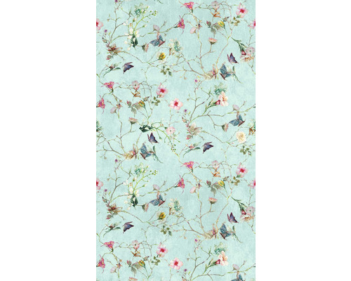 Vliesbehang 38268-1 The Wall Vlinders en Bloemen 3-delige set 159 x 280 cm