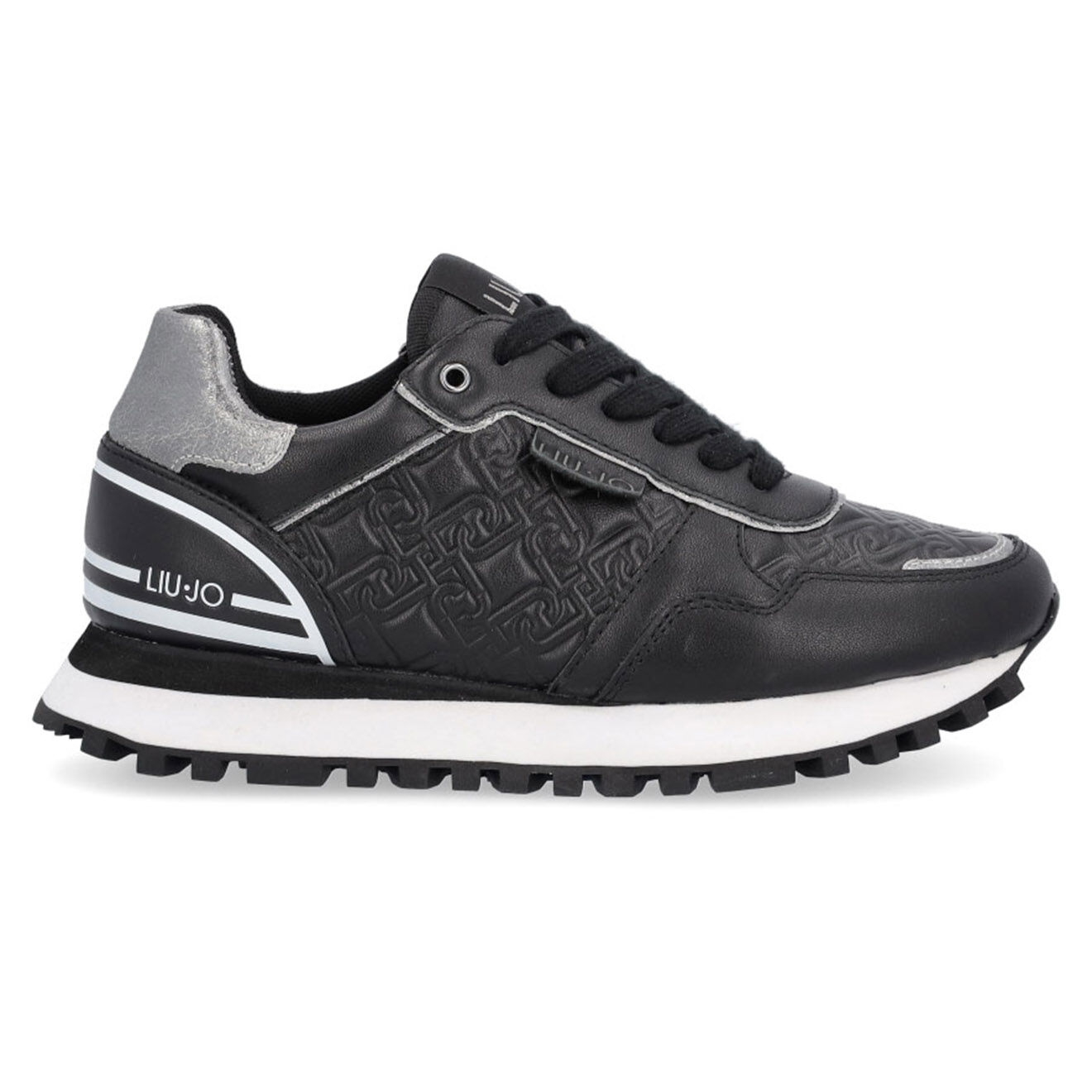 Liu-Jo Sneakers en Cuir Wonder noires