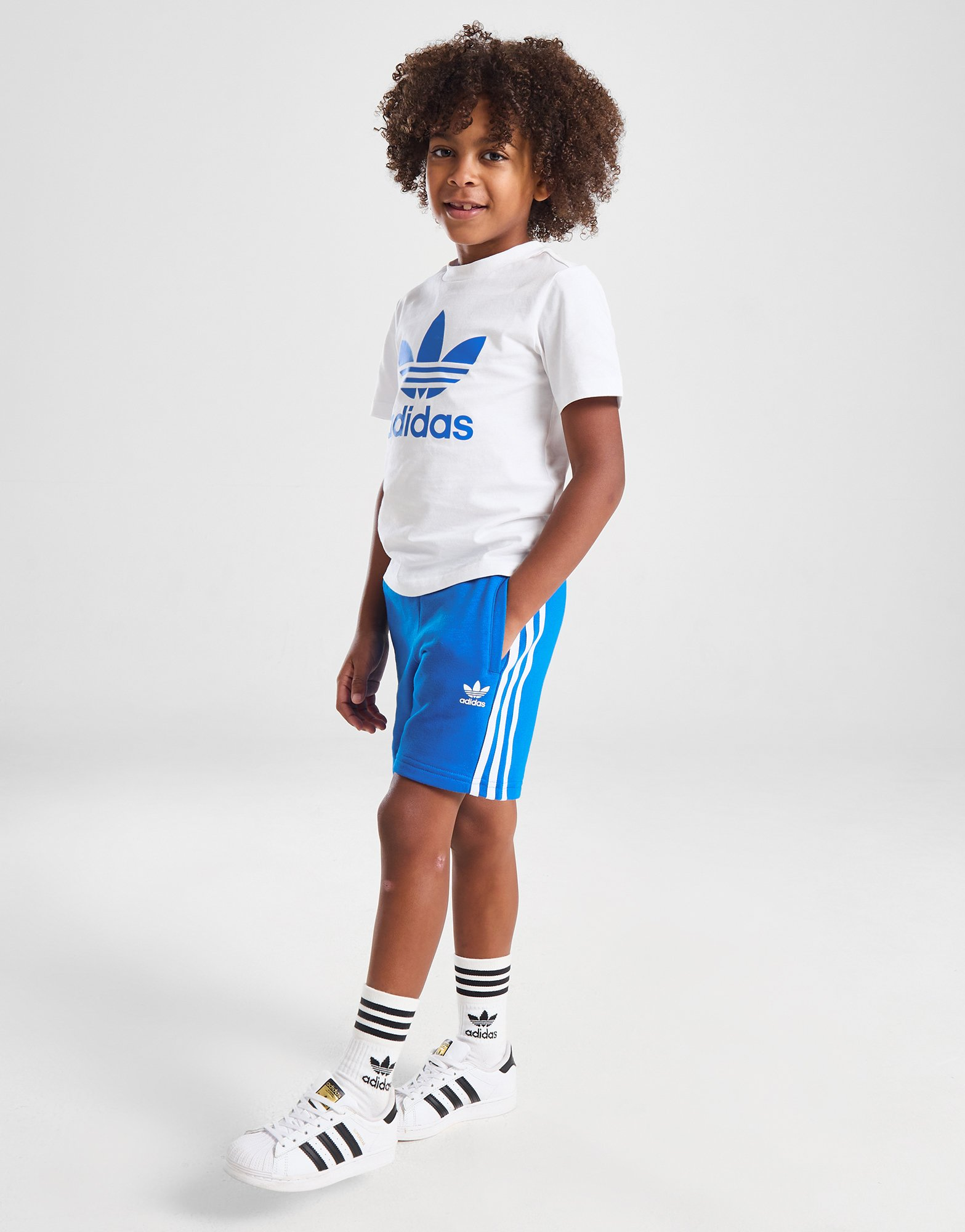 adidas Originals Ensemble T-shirt/Short Trefoil Enfant