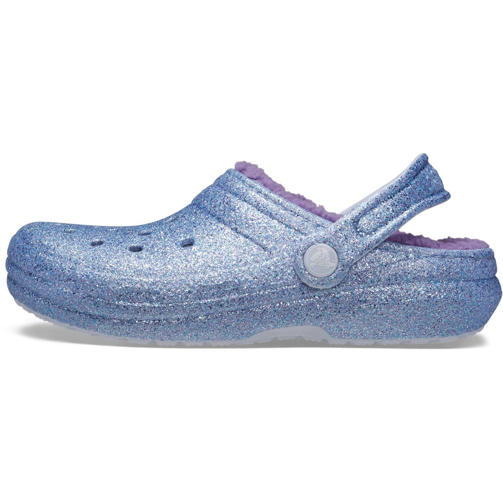Køb Crocs Frosted Glitter Classic Lined Glitter Clog