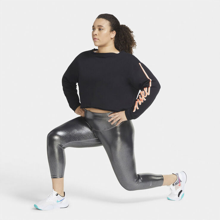Nike One Icon Clash 7/8 Tights Grå