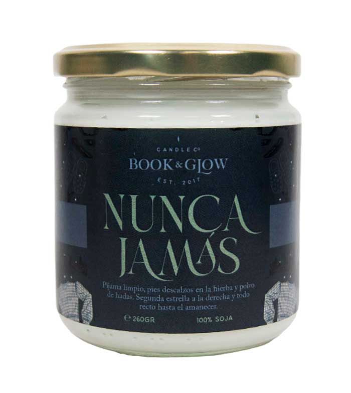Book and Glow - *Mundos Notáveis* - Vegan Soy Candle - Neverland