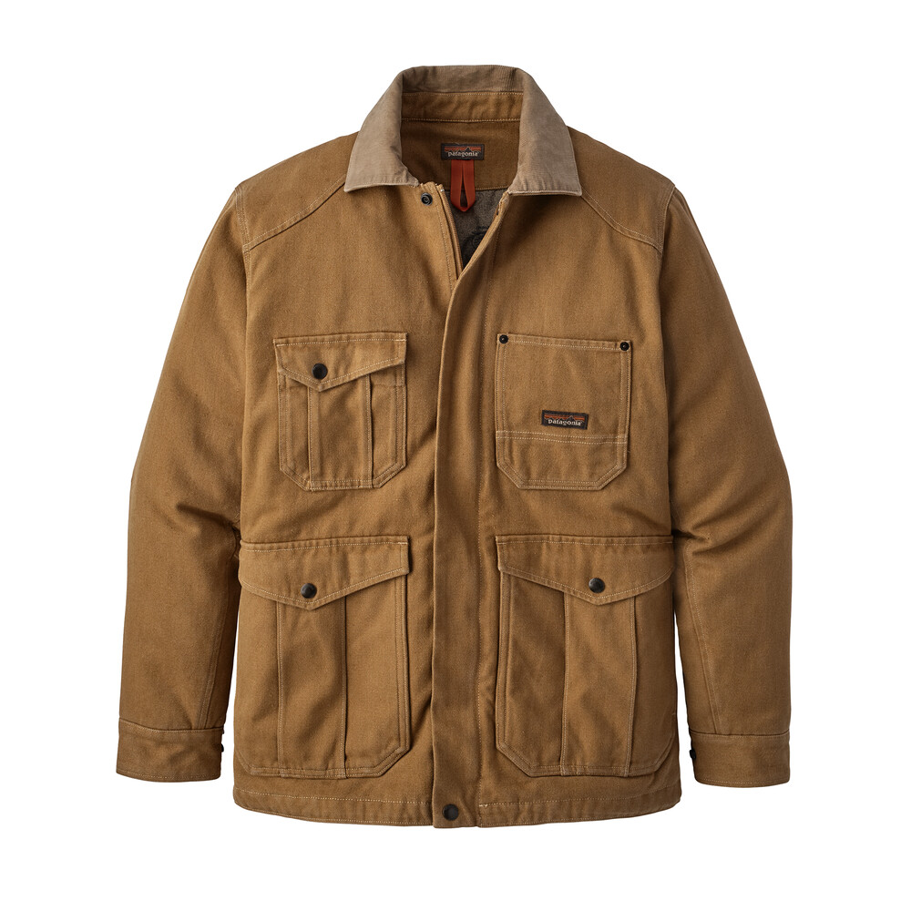 Herren-Scheunenmantel aus Hanf-Canvas von Iron Forge