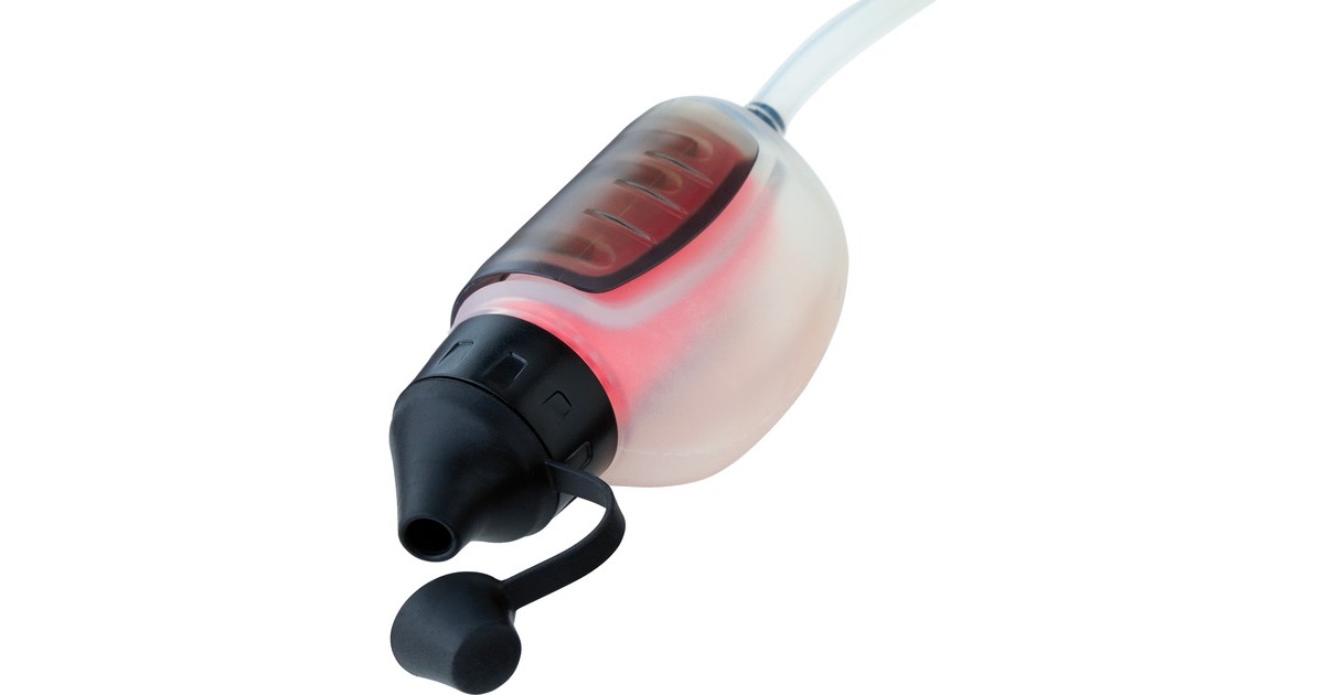 MSRTrailShot Pocket-Sized Water Filter waterfilter  (Rood/transparant)